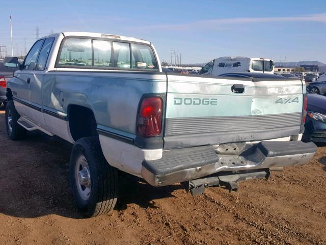 3B7KF23CXTM144889 - 1996 DODGE RAM 2500 WHITE photo 3