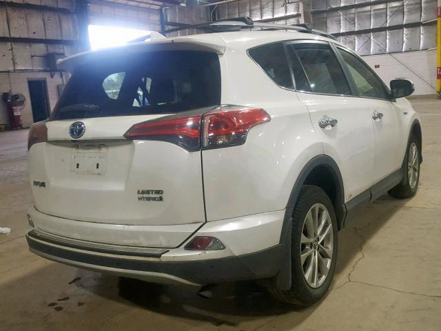 JTMDJREV6HD077211 - 2017 TOYOTA RAV4 HV LI WHITE photo 4