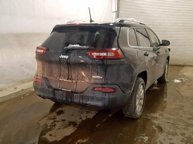 1C4PJLLB4JD524949 - 2018 JEEP CHEROKEE L BLACK photo 4