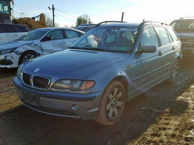 WBAEP33453PF03262 - 2003 BMW 325 XIT SILVER photo 2