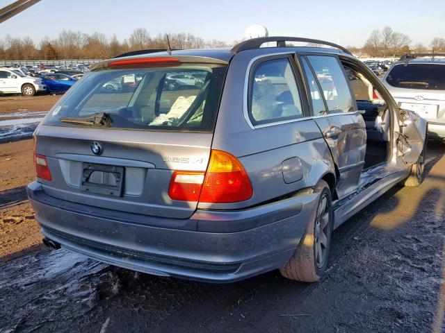 WBAEP33453PF03262 - 2003 BMW 325 XIT SILVER photo 4