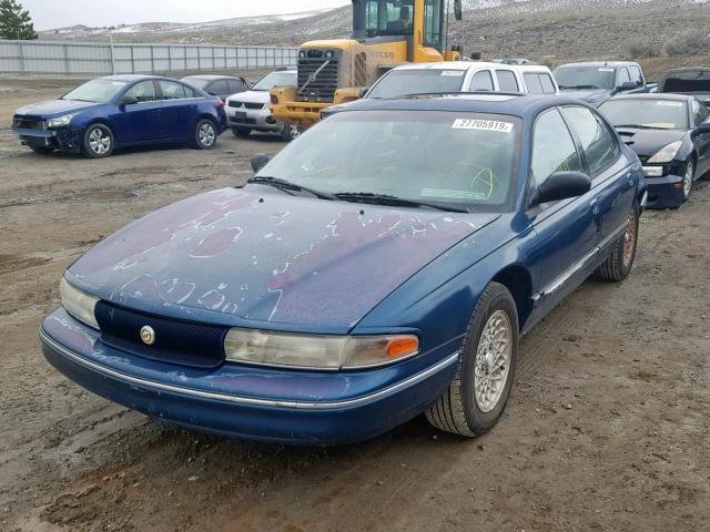 2C3HC56F5VH772827 - 1997 CHRYSLER LHS BLUE photo 2