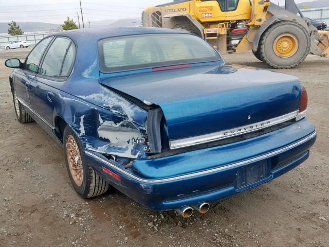 2C3HC56F5VH772827 - 1997 CHRYSLER LHS BLUE photo 3