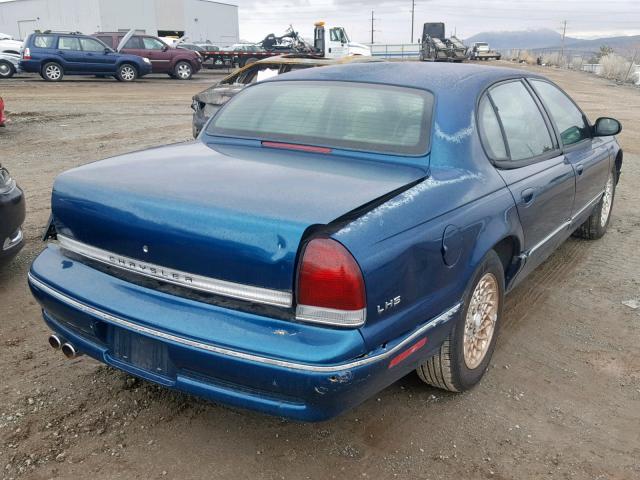 2C3HC56F5VH772827 - 1997 CHRYSLER LHS BLUE photo 4