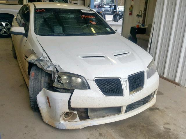 6G2ER57729L154000 - 2009 PONTIAC G8 WHITE photo 1