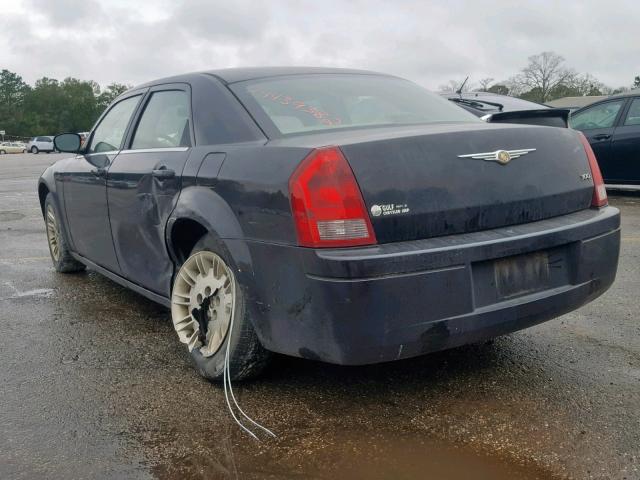 2C3KA43R07H827921 - 2007 CHRYSLER 300 BLACK photo 3