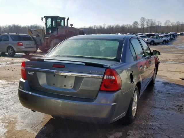 1G1ZT54895F157759 - 2005 CHEVROLET MALIBU LS GRAY photo 4