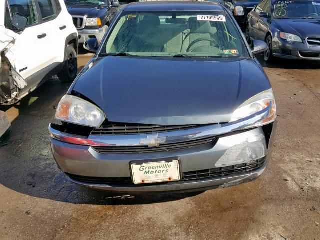 1G1ZT54895F157759 - 2005 CHEVROLET MALIBU LS GRAY photo 7