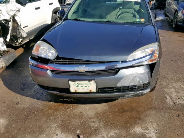 1G1ZT54895F157759 - 2005 CHEVROLET MALIBU LS GRAY photo 9