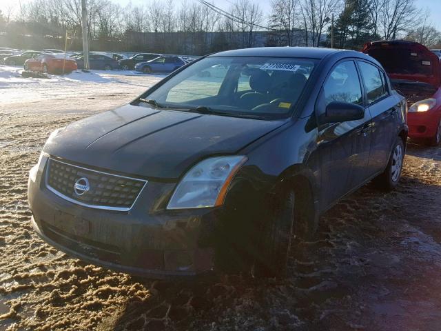 3N1AB61E47L697331 - 2007 NISSAN SENTRA 2.0 BLACK photo 2