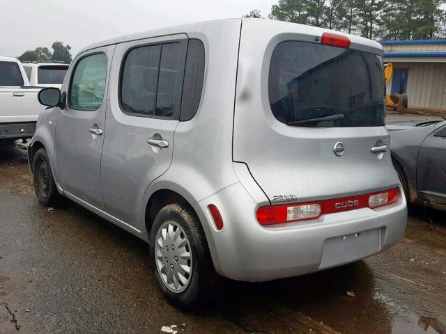 JN8AZ2KR0BT208774 - 2011 NISSAN CUBE BASE SILVER photo 3