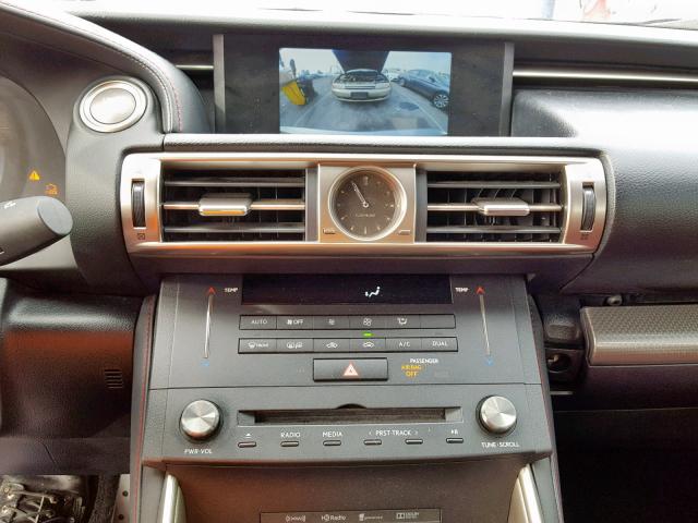 JTHBF1D21F5056600 - 2015 LEXUS IS 250 GRAY photo 9