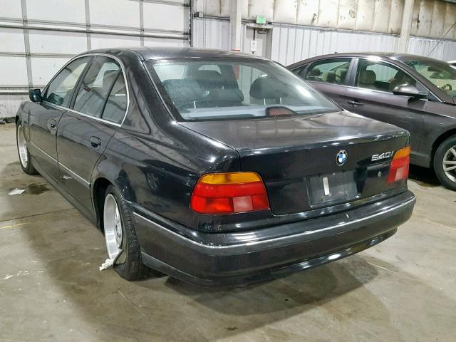 WBADE6320VBW56940 - 1997 BMW 540 I AUTO BLACK photo 3