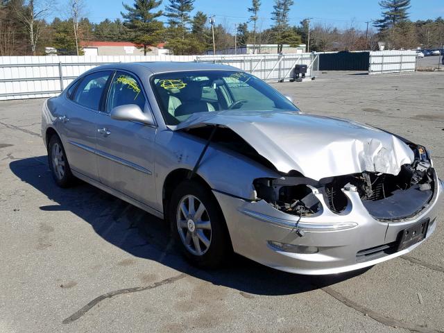 2G4WD582881195567 - 2008 BUICK LACROSSE C SILVER photo 1