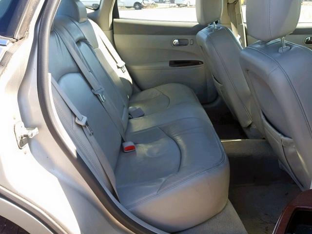 2G4WD582881195567 - 2008 BUICK LACROSSE C SILVER photo 6