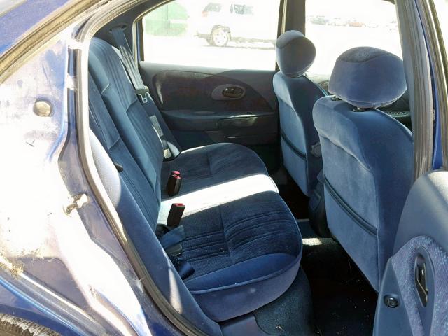 1MELM6533SK642578 - 1995 MERCURY MYSTIQUE G BLUE photo 6