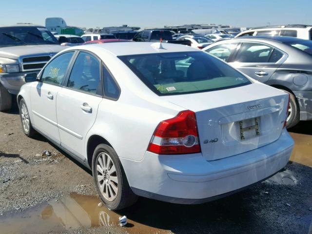 YV1MS382052092607 - 2005 VOLVO S40 2.4I WHITE photo 3