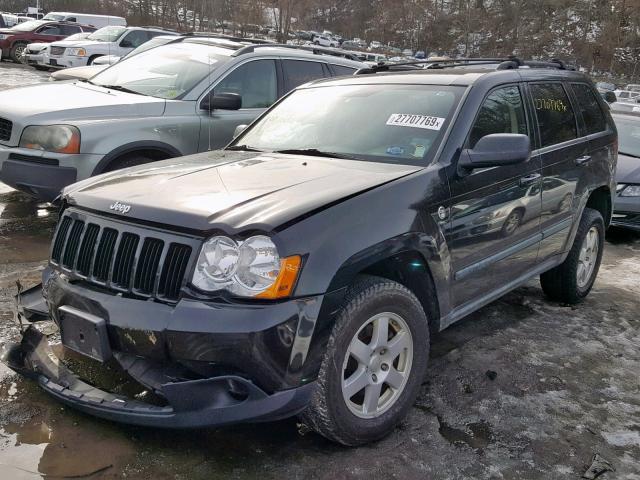 1J8GR48K69C539289 - 2009 JEEP GRAND CHER BLACK photo 2