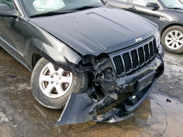 1J8GR48K69C539289 - 2009 JEEP GRAND CHER BLACK photo 9