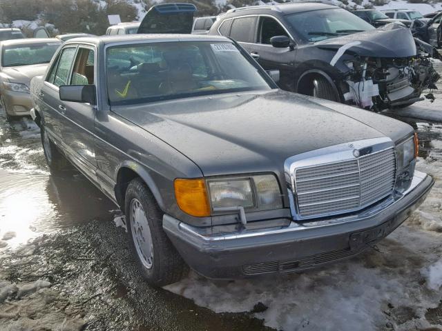 WDBCA24D3MA604756 - 1991 MERCEDES-BENZ 300 SE GRAY photo 1