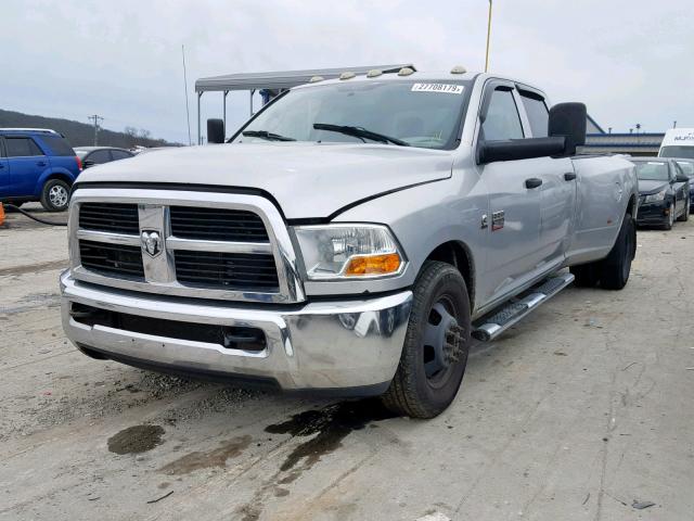 3D73M4CL6BG551004 - 2011 DODGE RAM 3500 SILVER photo 2