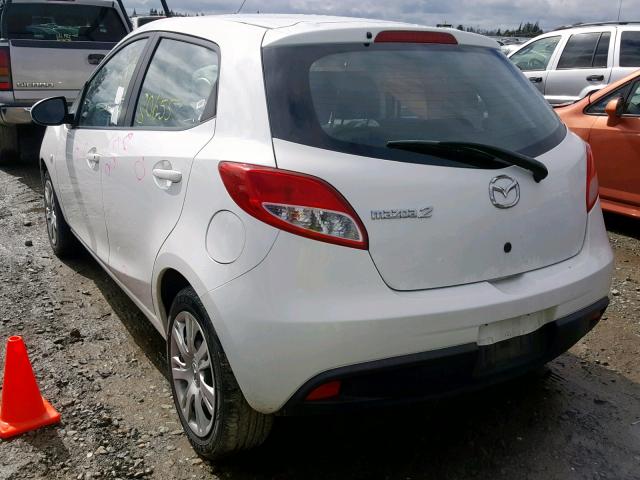 JM1DE1KZ7E0178791 - 2014 MAZDA MAZDA2 SPO WHITE photo 3