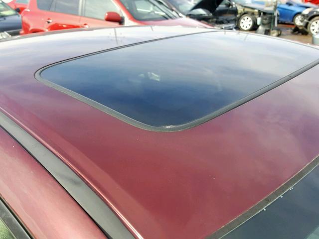 2HGFB2F85FH502635 - 2015 HONDA CIVIC EX BURGUNDY photo 9