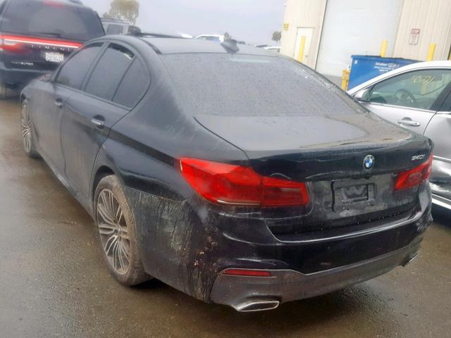 WBAJE5C37HG913699 - 2017 BMW 540 I BLACK photo 3