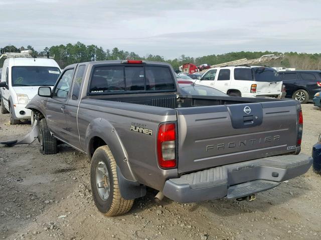 1N6ED26T04C403825 - 2004 NISSAN FRONTIER GOLD photo 3