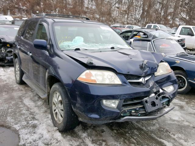 2HNYD18963H547509 - 2003 ACURA MDX TOURIN BLUE photo 1