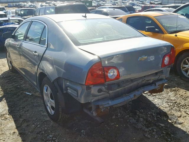 1G1ZG57B184305561 - 2008 CHEVROLET MALIBU LS SILVER photo 3