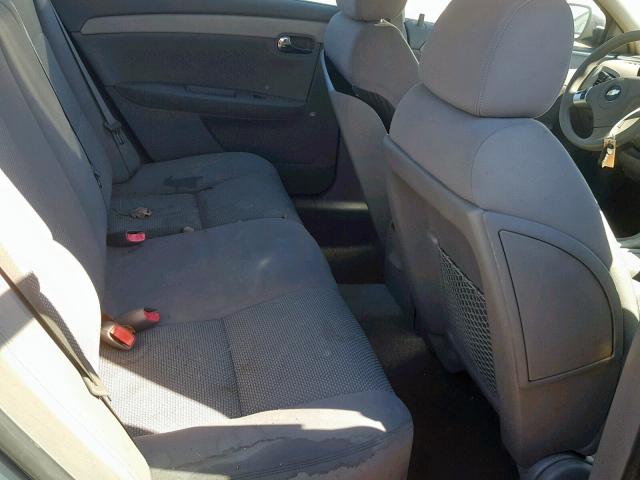 1G1ZG57B184305561 - 2008 CHEVROLET MALIBU LS SILVER photo 6