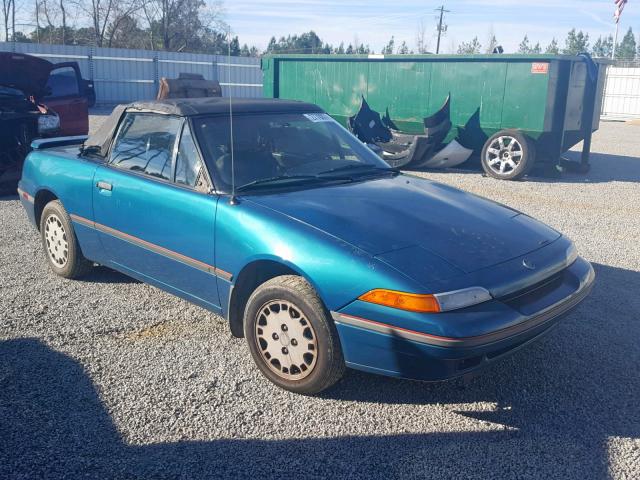 6MPCT01Z0N8605588 - 1992 MERCURY CAPRI BLUE photo 1