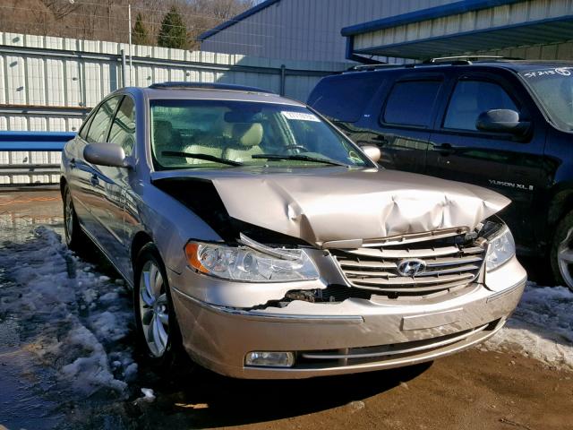 KMHFC46F36A039121 - 2006 HYUNDAI AZERA SE GOLD photo 1