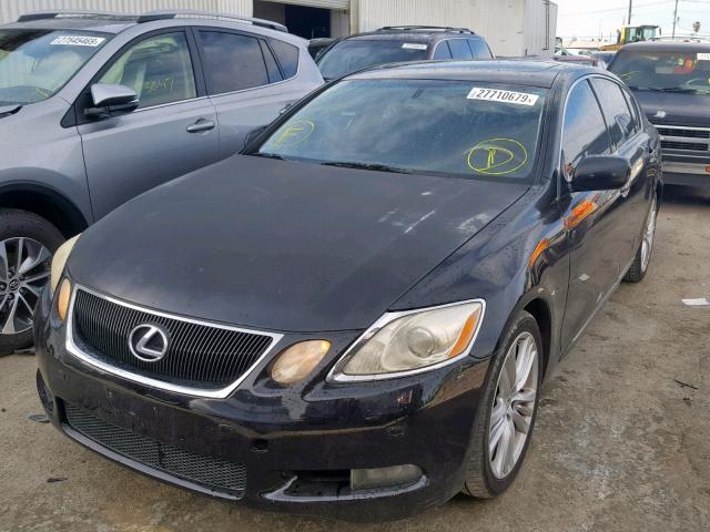 JTHBC96S775008086 - 2007 LEXUS GS 450H BLACK photo 2