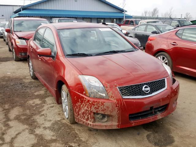 3N1AB6AP1BL688208 - 2011 NISSAN SENTRA 2.0 MAROON photo 1