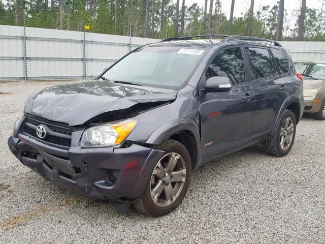 JTMWF4DVXB5038928 - 2011 TOYOTA RAV4 SPORT GRAY photo 2