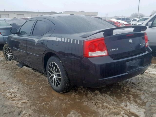 2B3CA3CV5AH145570 - 2010 DODGE CHARGER SX BLACK photo 3