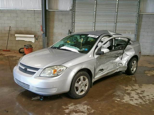 1G1AL18F987284072 - 2008 CHEVROLET COBALT LT SILVER photo 2