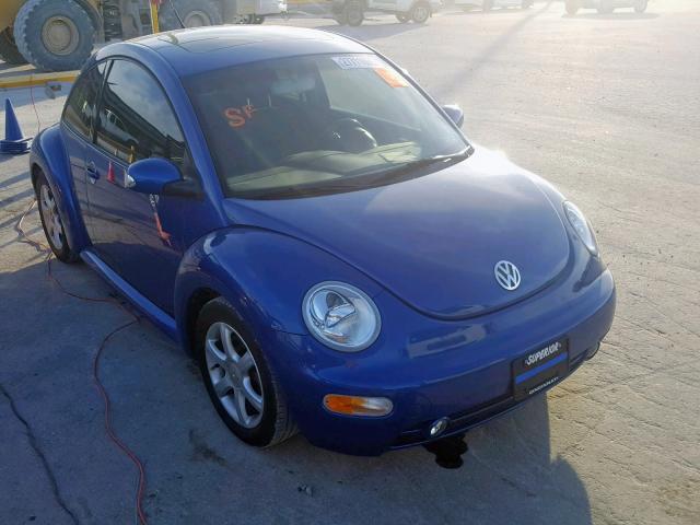 3VWCD31C75M407374 - 2005 VOLKSWAGEN NEW BEETLE ლურჯი ფოტო 1