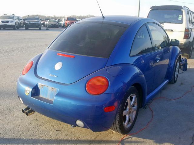 3VWCD31C75M407374 - 2005 VOLKSWAGEN NEW BEETLE ლურჯი ფოტო 4