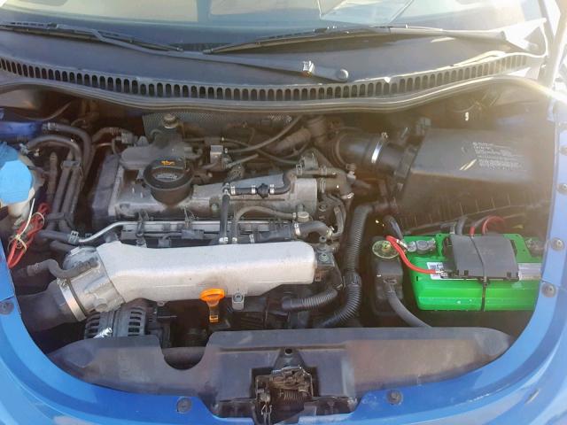 3VWCD31C75M407374 - 2005 VOLKSWAGEN NEW BEETLE ლურჯი ფოტო 7