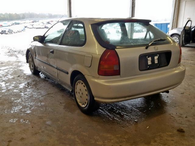 2HGEJ644XVH103207 - 1997 HONDA CIVIC DX SILVER photo 3