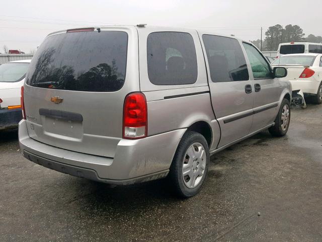 1GNDV231X8D158523 - 2008 CHEVROLET UPLANDER L 银色 照片 4