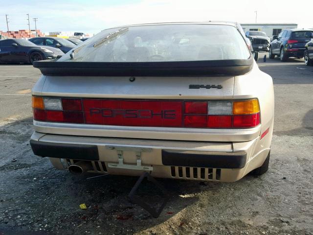 WP0AA0943EN463641 - 1984 PORSCHE 944 TAN photo 9