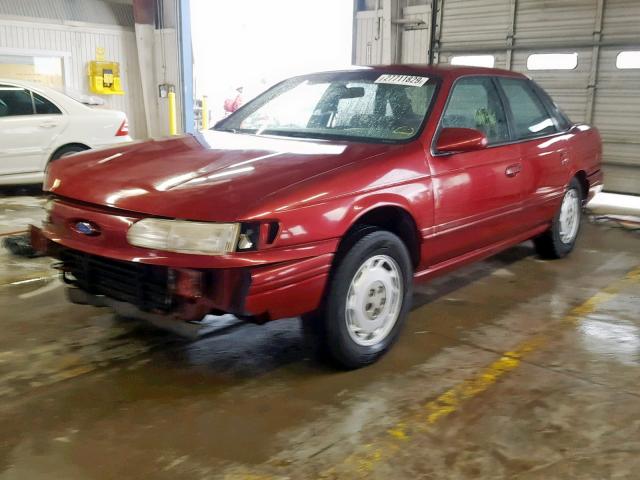 1FALP5247RA287498 - 1994 FORD TAURUS GL BURGUNDY photo 2