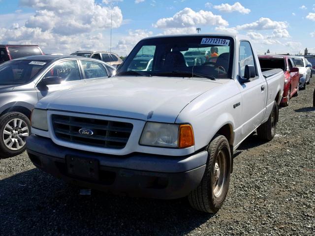 1FTYR10DX2PA80564 - 2002 FORD RANGER WHITE photo 2