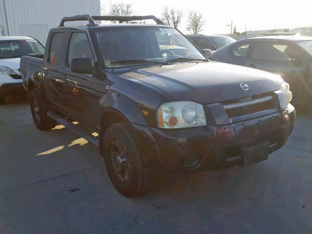 1N6ED27T43C467623 - 2003 NISSAN FRONTIER C BLACK photo 1