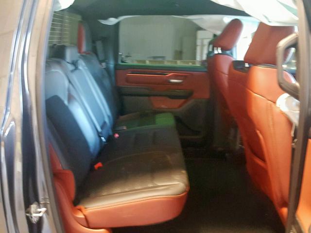 1C6SRFLT9KN653205 - 2019 RAM 1500 REBEL ნაცრისფერი ფოტო 6