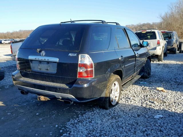 2HNYD18925H545209 - 2005 ACURA MDX TOURIN BLACK photo 4